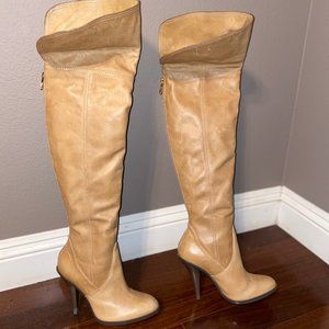 BCBGMAXAZRIA Over the Knee Boots Size 6.5